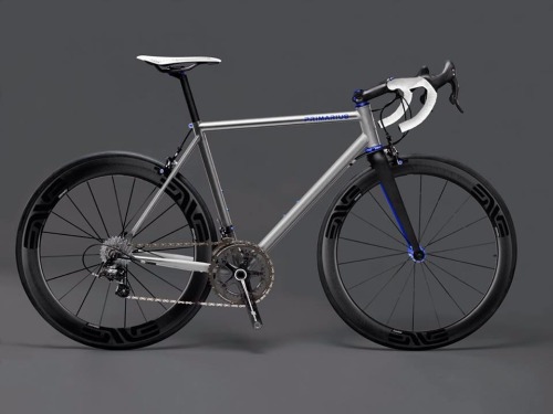primarius:  Some more inspiration for a stainless steel or titanium road bike.