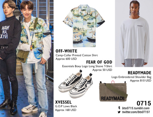 BTS FASHION/STYLE FINDER — 190521 | J-Hope : Off-White
