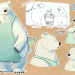 ursidanger:“Redesigned” Ice Bear for a digital painting assignment ❄️