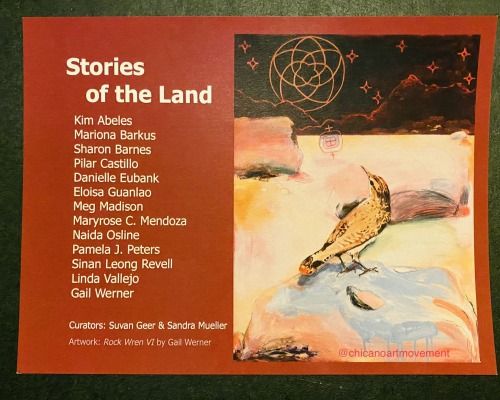 Visit our Facebook/CHICANO ART MOVEMENT page for CHICANO ART MOVEMENT visits “Stories of the Land” a