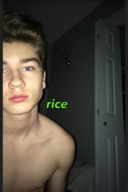 humpingcoolandfire:  18yo Rice  follow me.