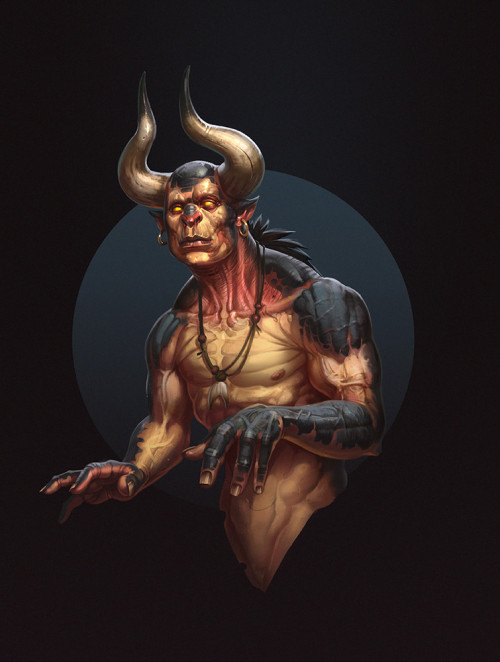 cyberclays:Taurus - by Alexander Shatohin