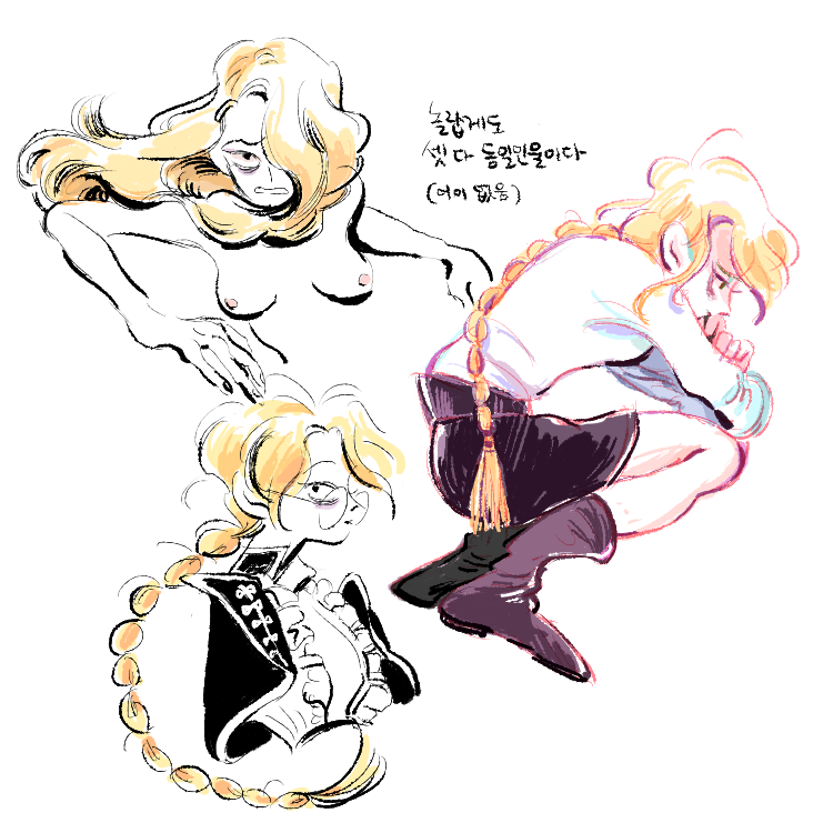 milsae:  Girl doodles 