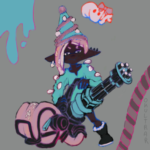 Inktober Day 20.- Frosty (fest)