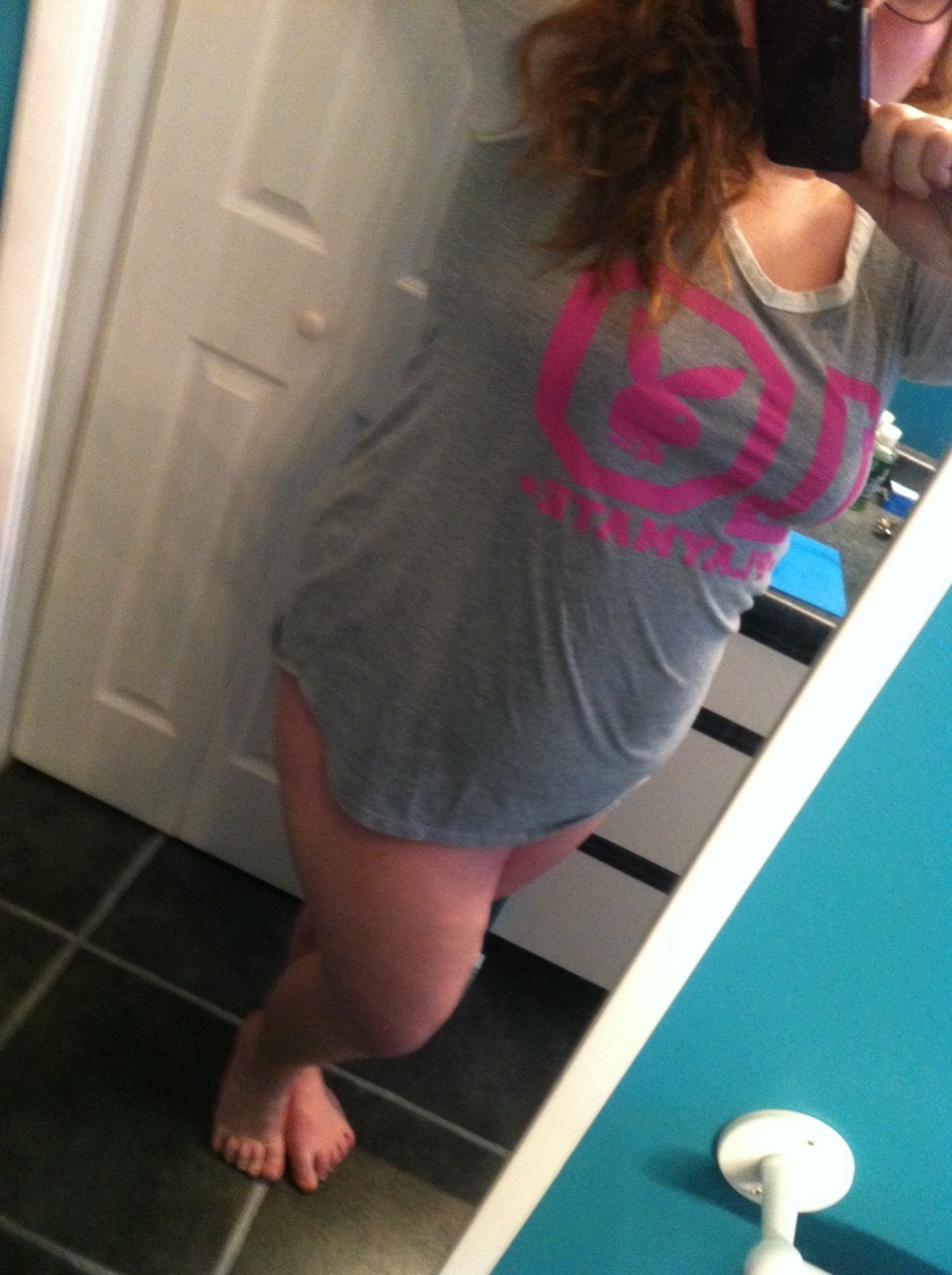 bbw-pink-doll:  Playboy nightgown 😘😘