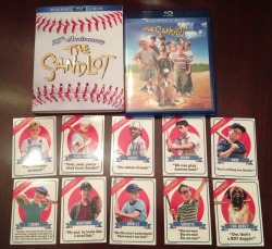 frickyeah1990s:  The new Sandlot Blu Ray comes with these cool baseball cards.