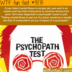 wtf-fun-factss:  The psychopath test -  WTF