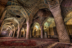 travelingcolors:  Nasir al-Mulk Mosque, Shiraz | Iran (by Michele Moroni)