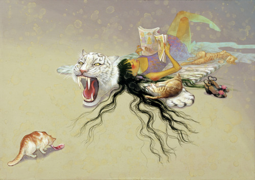 iamasf:  「 寅 1 」” Tiger 1 “ 「 寅 2 」” Tiger 2 “ by Fuco Ueda 