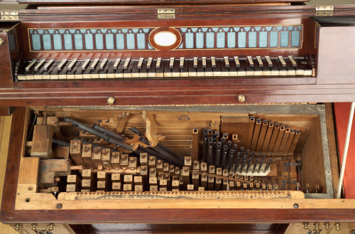 Piano Organ, ca. 1785Franz Xaver Christophs (Vienna, Austria)- Dimensions: Width: 164 cm x Height: 9