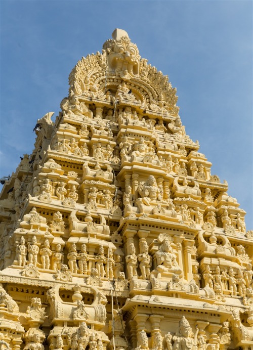Gopura, Chennakeshava temple, Belur, Karnataka, photo by Kevin Standage. more at https://kevinstanda