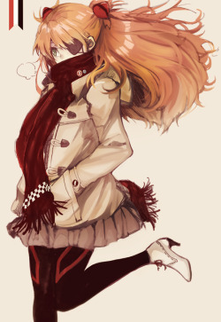 amazing-anime-pictures:  Asuka by PureAZN