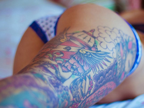 i-asked-for-more-tatooed-girls:  More here I Asked For More Tattooed Girls