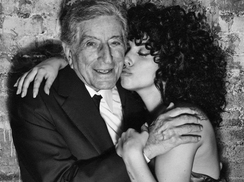 gagaroyale:  More photos of Gaga and Tony Bennett by Steven Klein 