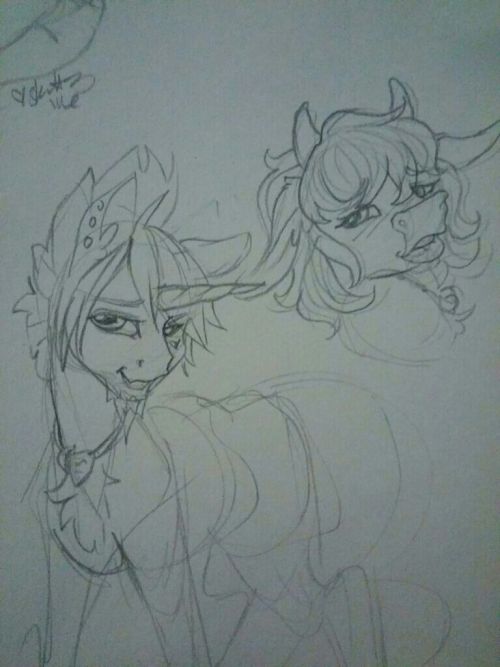Various doodles?  R63 Skuttz and Babycakes in the bottom lol