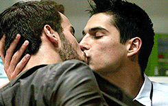 andrewchristian:  cnolting:  gayosiris-haus-o-ass:  Jack Falahee in his breakout role as Connor Walsh in the Shonda Rhimes-produced ABC series, “How to Get Away with Murder” (and guest actor Niko Pepaj in the role of Paxton Curtis)  Perfection  Hot