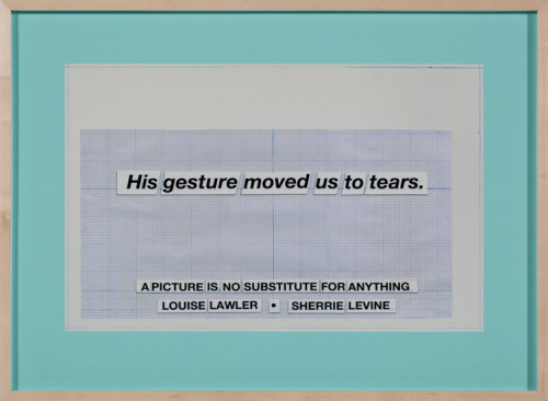 lehroi:Untitled (Moved to tears), 2013.Larry Johnson