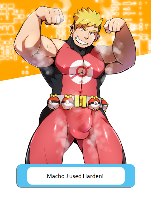 rule181:  The “Legendary Trainer” Macho J from the “Macho J’s Pokemon Boxercising” attraction at the “Pokemon EXPO Gym” in Osaka. Art by ゆのすけSourceI decided to translate it real quick. All the moves translated quite well into English,