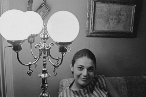 Anne Bancroft photographed by Ed Feingersh, c. June 1960.