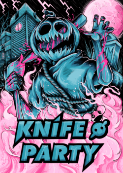 bcillustration:  Finally Finished the Knife Party pice. What do you guys think? 