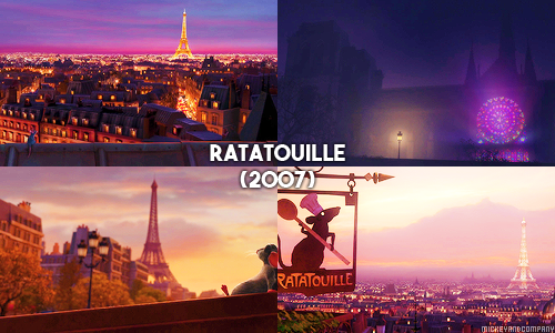 mickeyandcompany:  Some Disney movies set in France (London) Note: There’s some