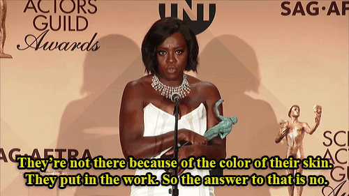 blackness-by-your-side:Viola Davis won her FIFTH Screen Actors Guild Award for supporting actress Su