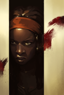 fyblackwomenart:  Michonne by Syllirium  