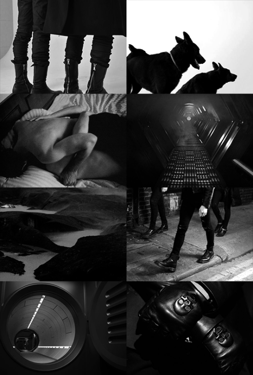 ibuzoo:  1000 Picspams Challenge | #45 - Monochrome Hux / Ren I’d probably still adore you with your hands around my neck 