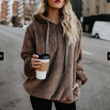 crookedlyfuzzyharmony:Faux Fur Plain Hoodie for only$31.16 $23.31!yes. $23.31!LINK HEREGet it now wh