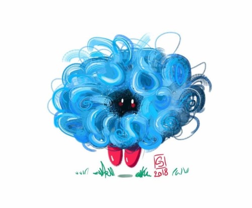 #saquedeneu #pokemon #fanart #redesign #art #tangela #characterdesignchallenge #characterdesign #dra