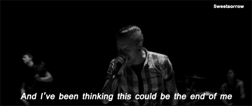 5weetsorrow:  Memphis May Fire-Vices Sad/Bands/B&W blog 