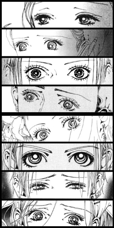 dynamic-climate:  Ai Yazwa art “eyes from nana”