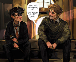 artofpan: I always get frustrated with the age that Remus is portrayed in the movies. He’s meant to be like 33 at this stage, when David Thewlis (while I adore his performance) was over 40 at the time. Sirius: (x) 