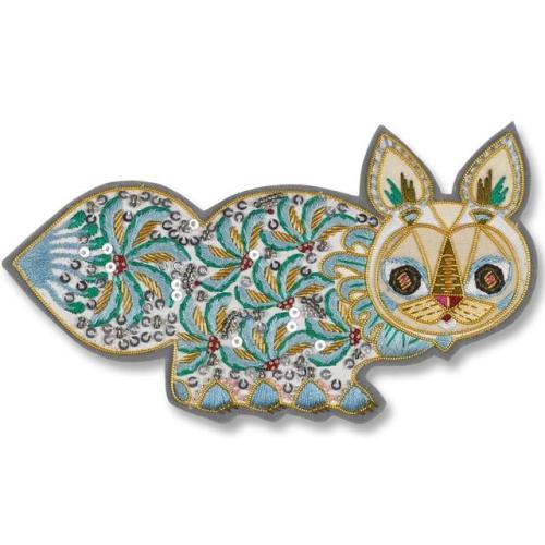 Cat Brooch by Klaus Haapaniemi