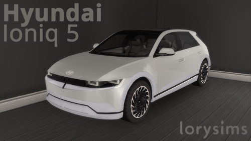 2022 Hyundai Ioniq 5 by LorySims Screenshots by @moderncrafterThis ground-breaking electric CUV will