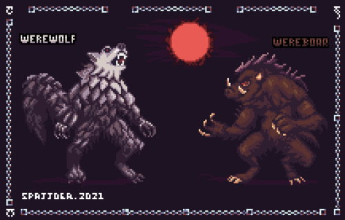 Werewolf and Wereboar - from Daggerfall Elder ScrollsHere´s hoping for a return of the Wereboar in E