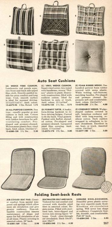 Sit on it!Continental catalog   Spring - Summer 1956