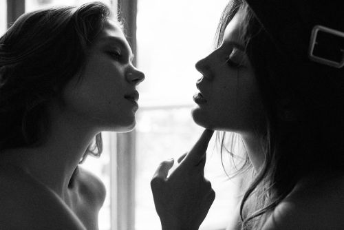 ladouceindifference:  Léa Seydoux and Adèle Exarchopoulos in Interview Magazine 