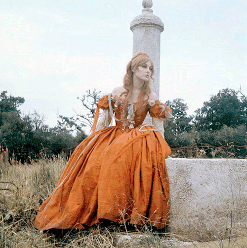 jeannemoreau:Sharon Tate photographed on the set of Dance of the Vampires (Roman Polanski, 1967)
