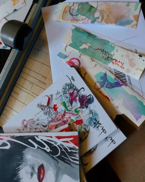 thank you for the latest sketchbook and art orders guys, sorry I&rsquo;m shipping so late! I&