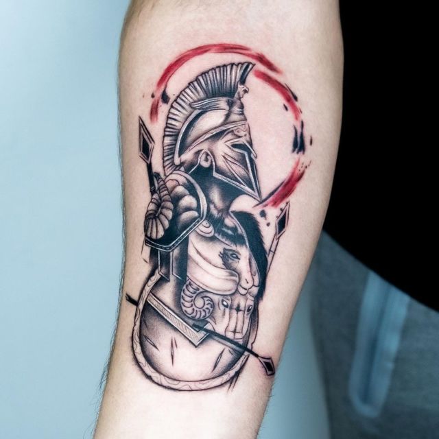 Tattoo uploaded by Sakoe  PolishTattoos soldier warrior  Tattoodo