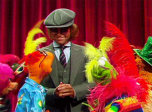 talesfromthecrypts:  Elton John in The Muppet Show (1976-1981)