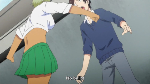 Ballbusting femdom comics hentai Hajimete no Gal - Episode 10 