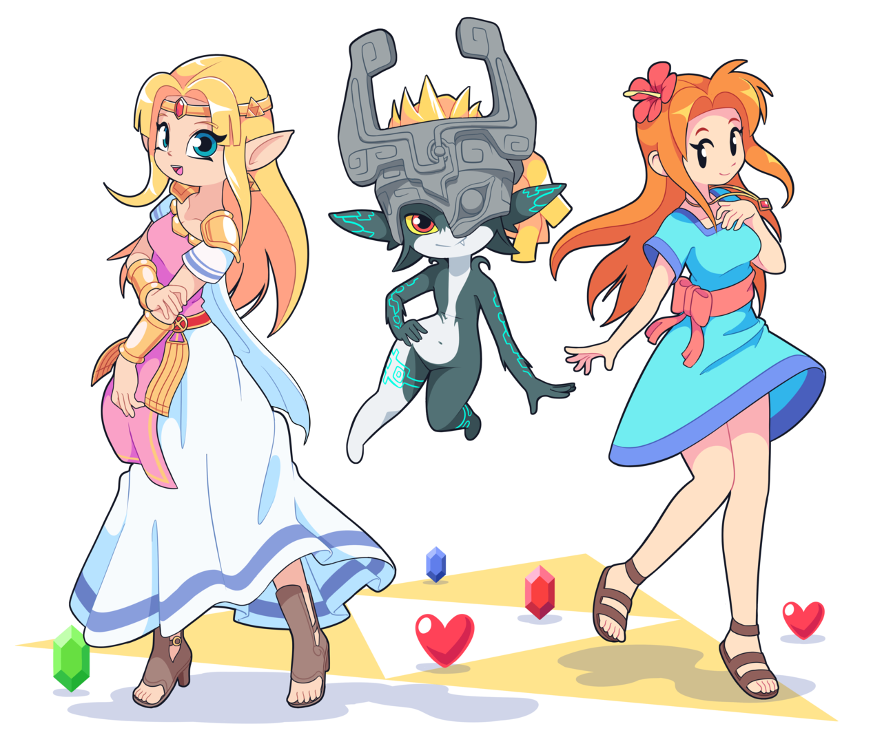 starbirbz: The Legend of Zelda girls