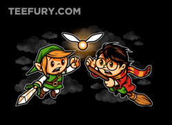 gamefreaksnz:   A Link to the Snitch by harebrained US ป for 24 hours only Artist: Redbubble | Facebook | Tumblr  Is that a Fairy or a Snitch? Who’s right? 