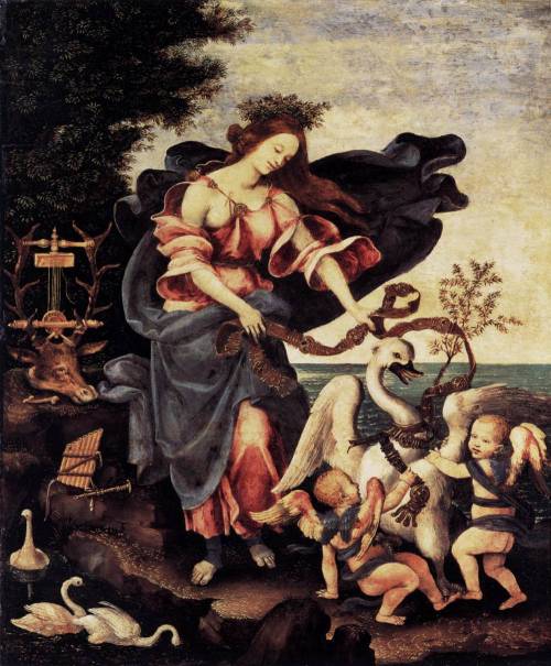 vasilyt: LIPPI, FilippinoAllegory of Music or Eratoc. 1500Tempera on panel. 61 x 51 cmStaatlich