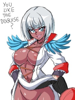 lewdamone: was in the mood for dmc art ^^