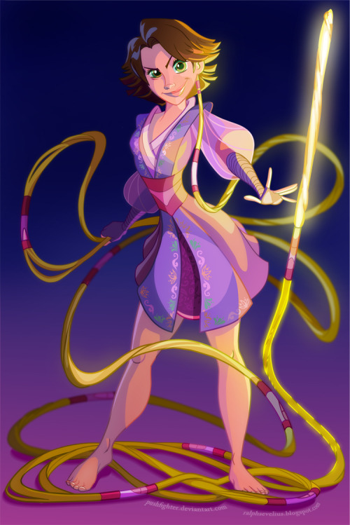 tiefighters:  Jedi Knight Ariel and Padawan Rapunzel Created by Ralph Sevelius
