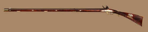 Contemporary made flintlock long rifle handcrafted by D. Taylor Sapergia.More info at http://contemp