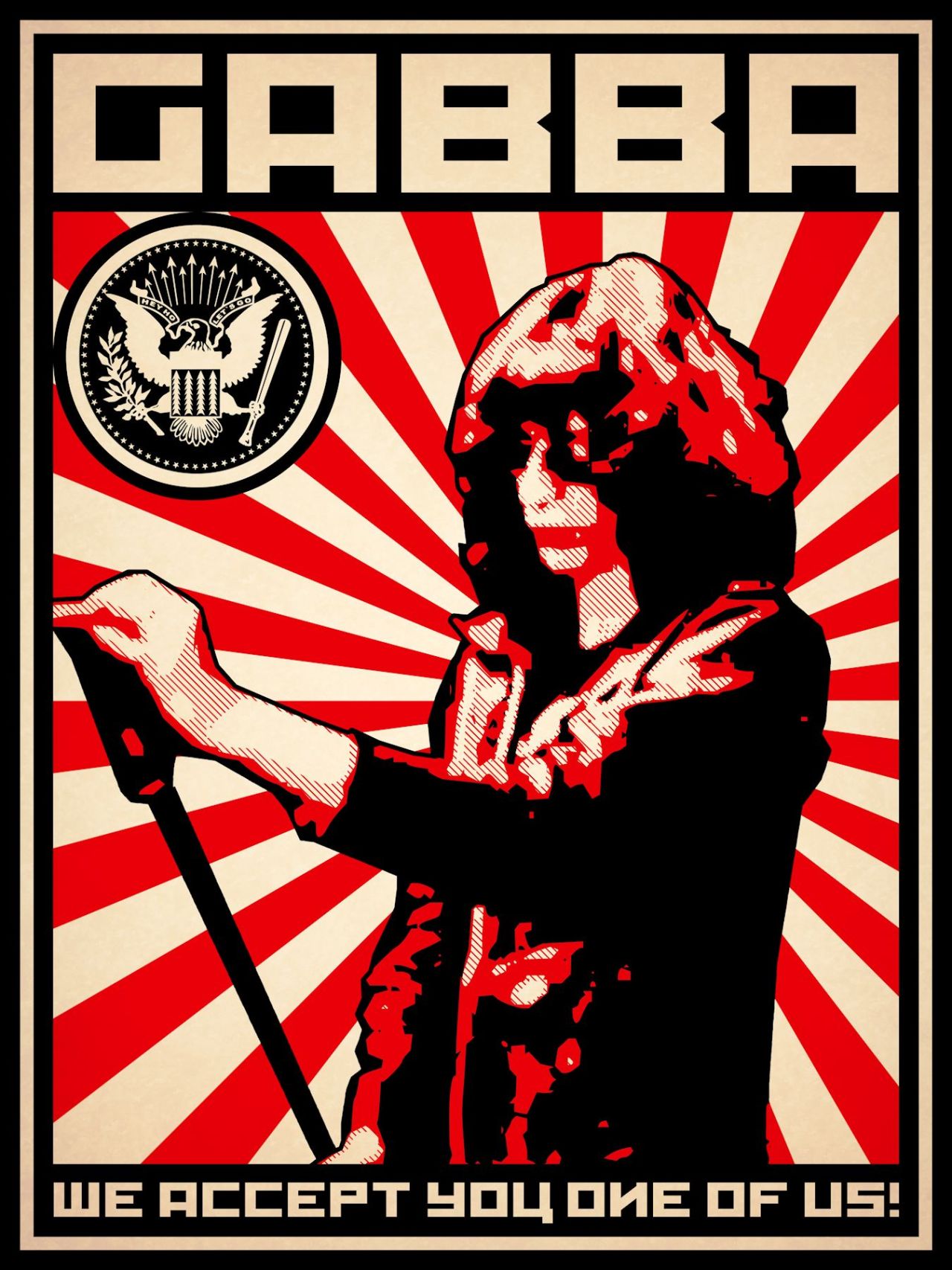 Rock | Punk Rock Propaganda Poster